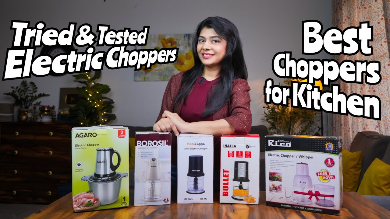Electric Choppers For Daily Kitchen Use | Best Electric Choppers - Tried & Tested ✨