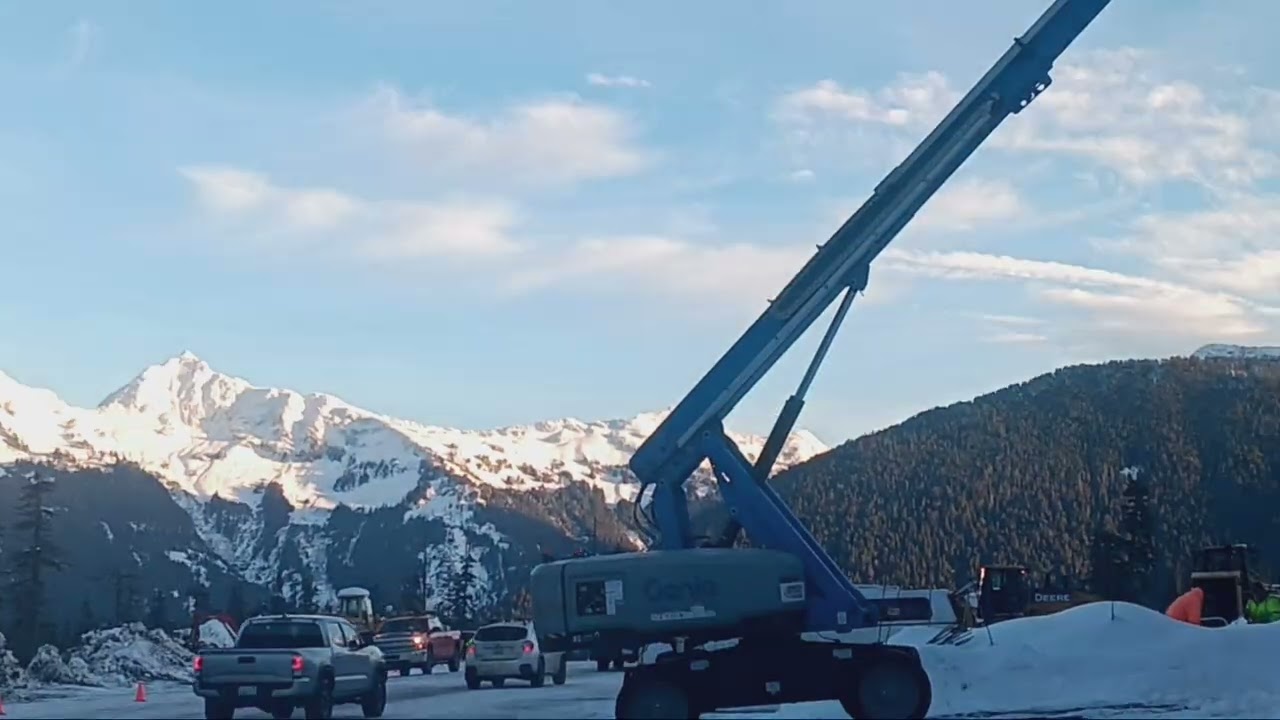 Working on the mtbaker electrification project 