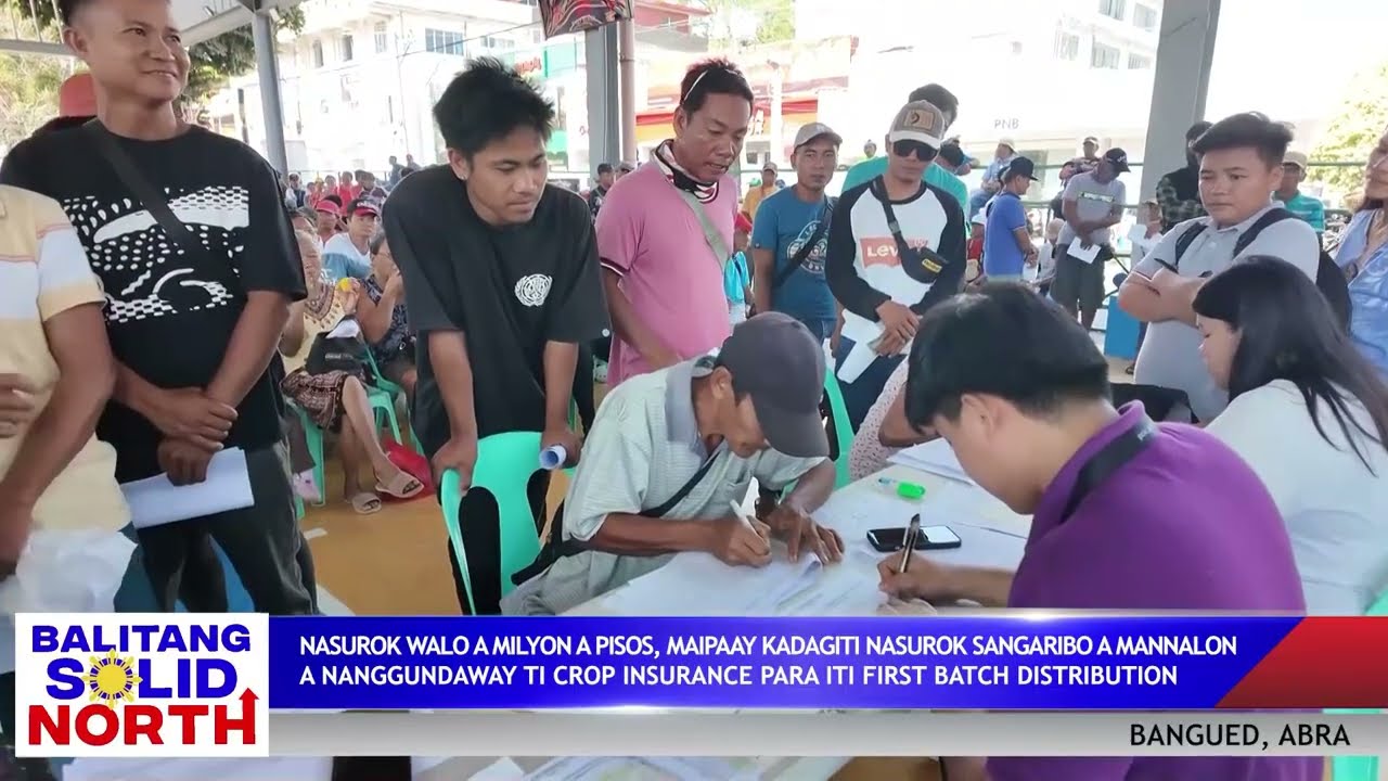 ABRA: Panagiwaras ti crop insurance indemnity checks kadagiti mannalon