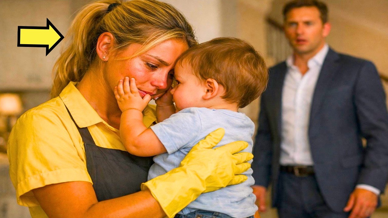 EL BEBÉ DEL PAPÁ RICO CRECIÓ SIN MAMÁ… Y SORPRENDE AL LLAMAR MAMÁ A LA SEÑORA DE LIMPIEZA