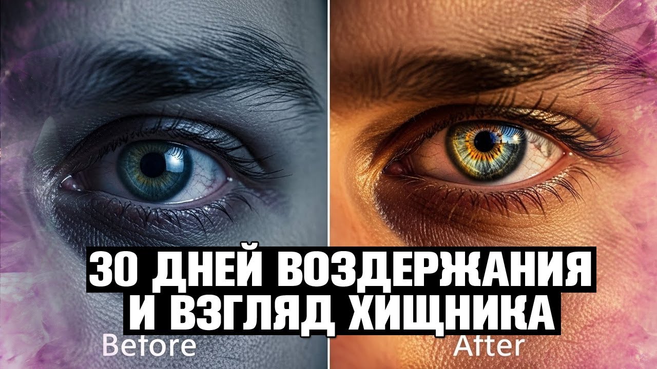 👁️ПОЧЕМУ ВЗГЛЯД ОНАНИСТА ВСЕГДА БЕГАЕТ И КАК ВЕРНУТЬ «ВЗГЛЯД ХИЩНИКА» ЗА 30 ДНЕЙ?🦅