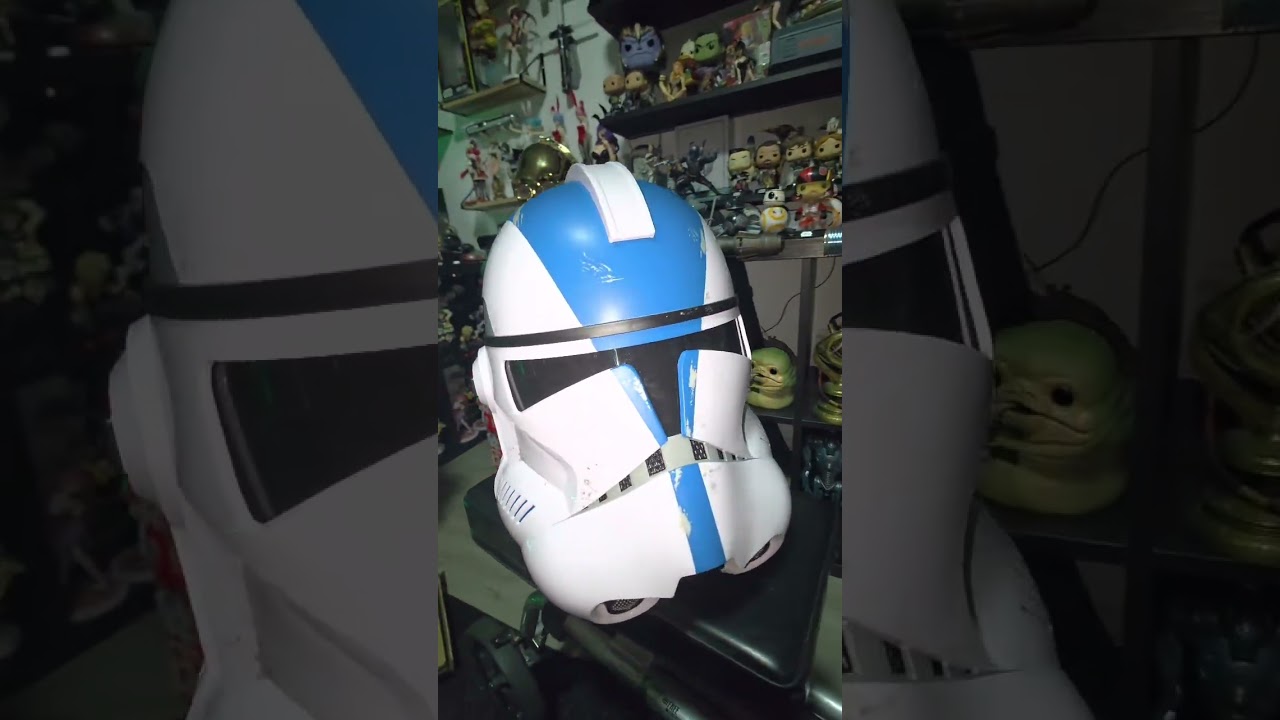 501st Legion Clone Trooper helmet from Hasbro. 