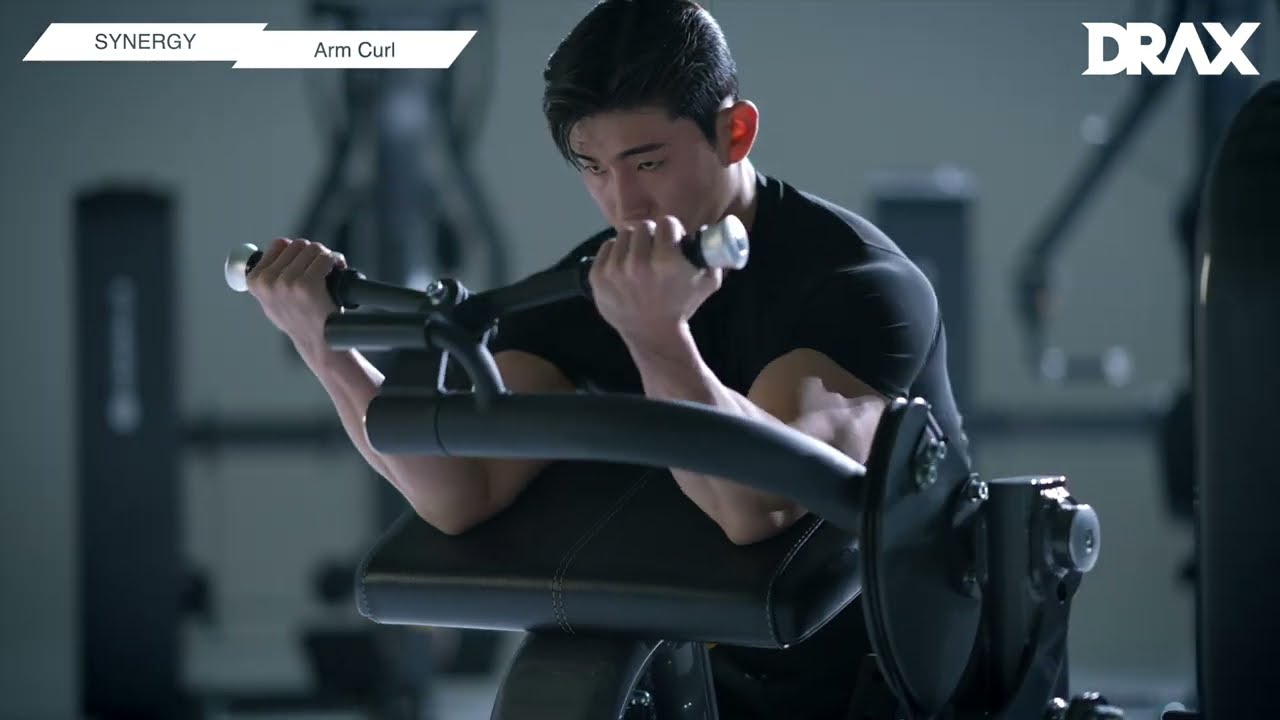 DRAX & Synergy Infinity - Arm Curl (with 정대진 선수, 이도영 선수)