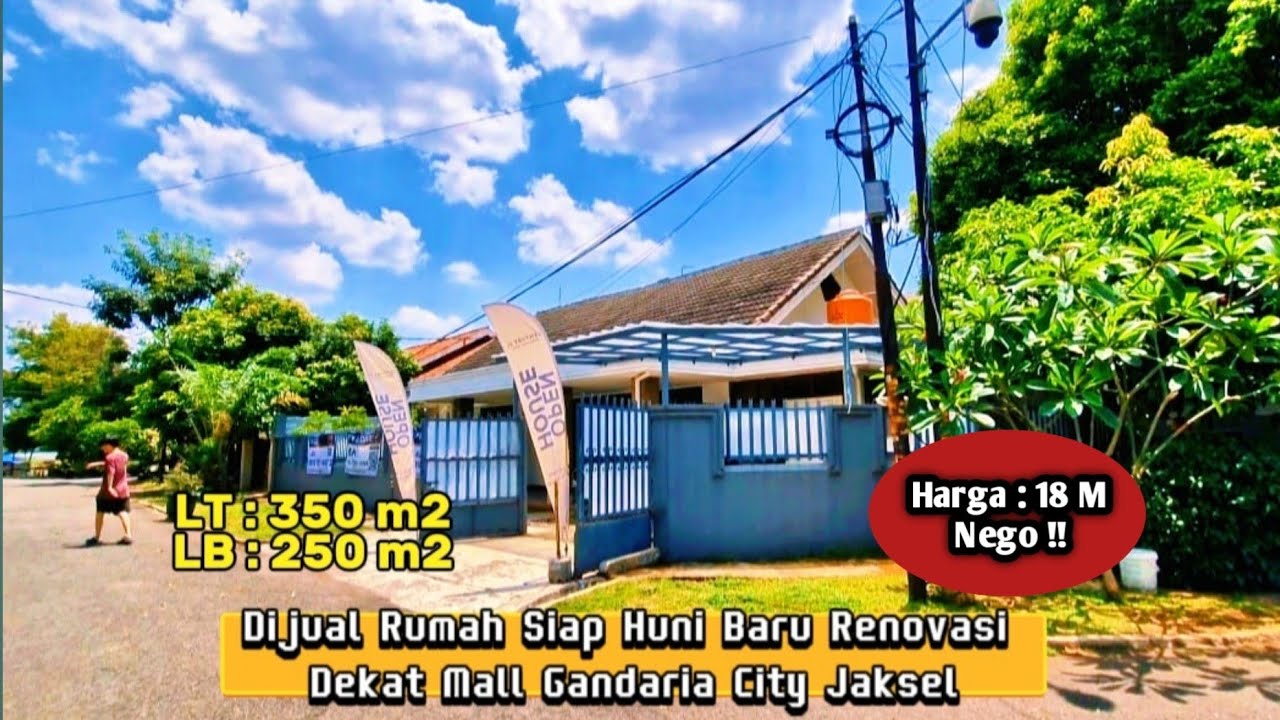 Dijual : Rumah Nyaman 1 Lantai Gandaria Jaksel, #house #property #realestate