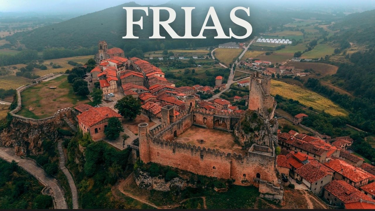 The SMALLEST City in Spain, FRÍAS 🏰 | Walking Tour 4K
