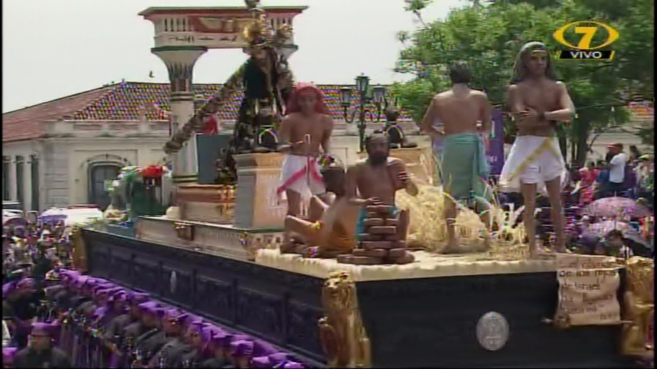🔴Procesion Jesus de la Merced 2023 CANAL 7 EN VIVO🔴 Catedral Y Palacio Viernes Santo Guatemala