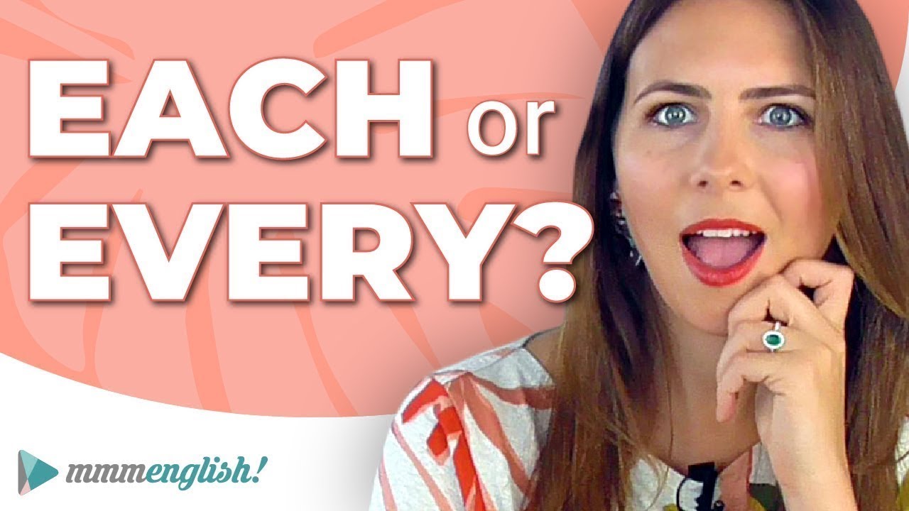 EACH & EVERY | English Grammar Lesson
