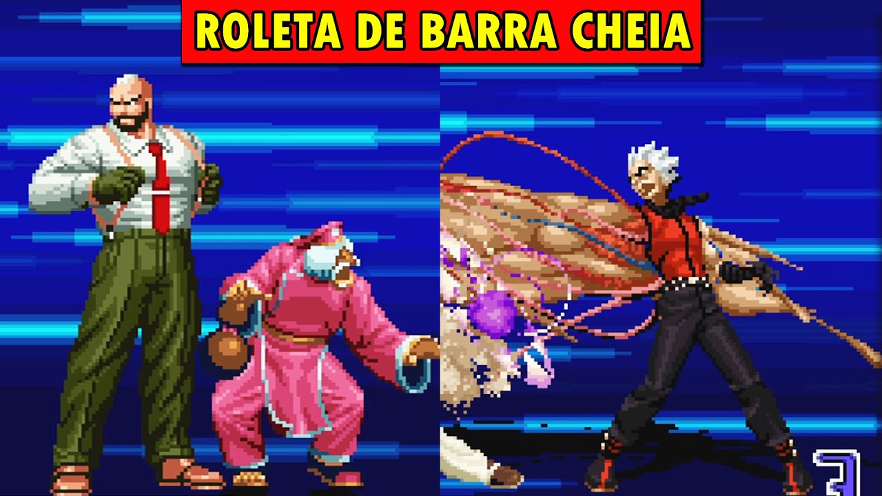 KOF 2002 DE BARRA CHEIA E ROLETA? TEM CORAGEM?