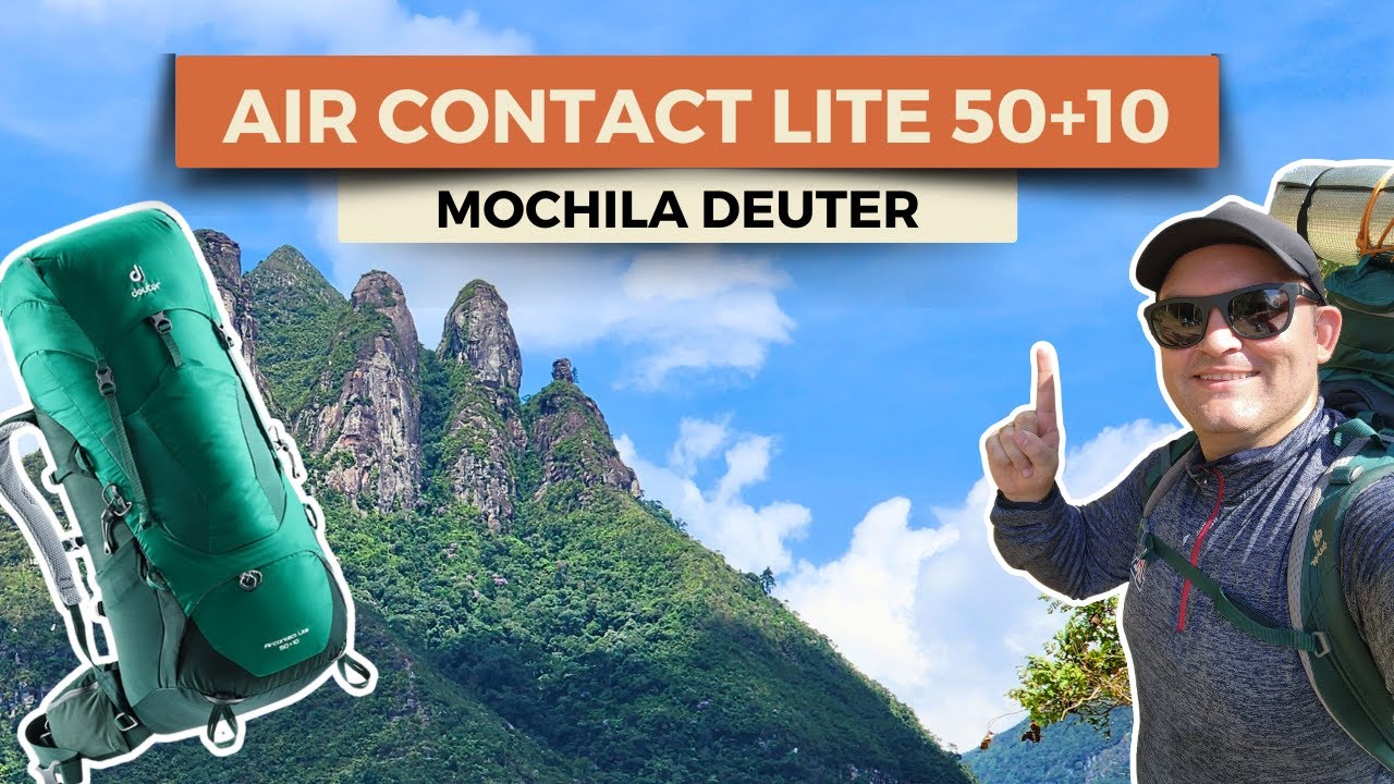 MOCHILA DEUTER AIR CONTACT LITE 50+10 - REVIEW E IMPRESSÕES