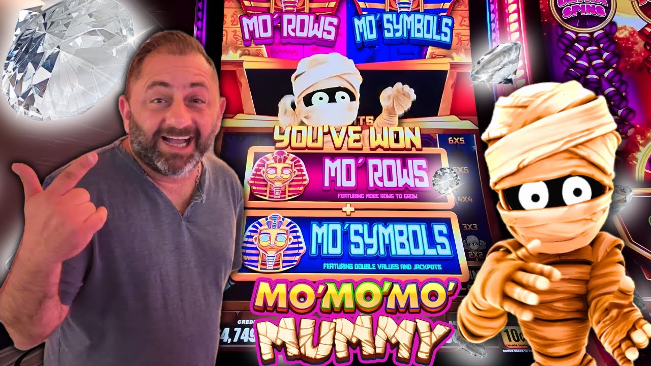 OMG 2nd SPIN MAGICAL JACKPOT! Non stop BONUSES on Mo Mo Mo Mummy!
