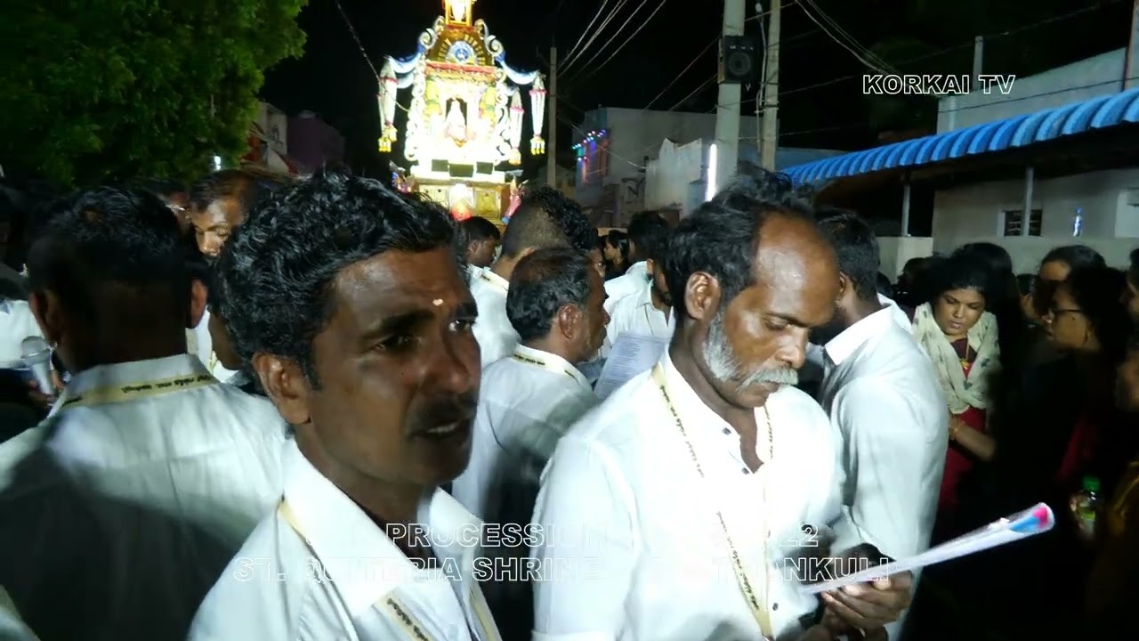 12 - CAR PROCESSION – 21.05.2022 - ST. QUITERIA SHRINE – KOOTHANKULI – TAMILNADU