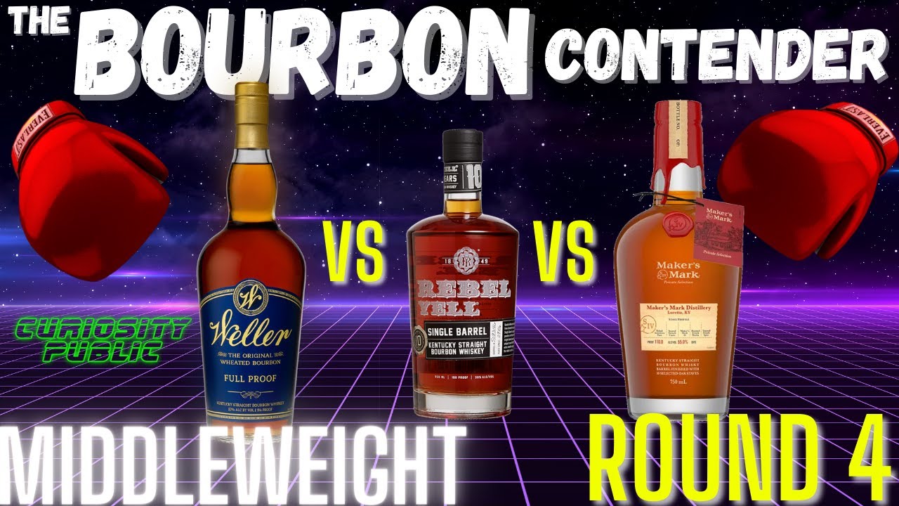 The Ultimate Blind Bourbon Challenge! | Round 4 Middleweight | Curiosity Public's Bourbon Contender