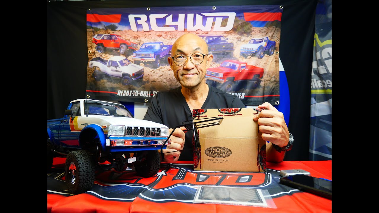 รีวิวโรลบาร์ VVV C0294 : CCHAND โรลบาร์ : แร็คหลังคา สำหรับ RC4WD Toyota Pickup ปี 1982 : Mojave II