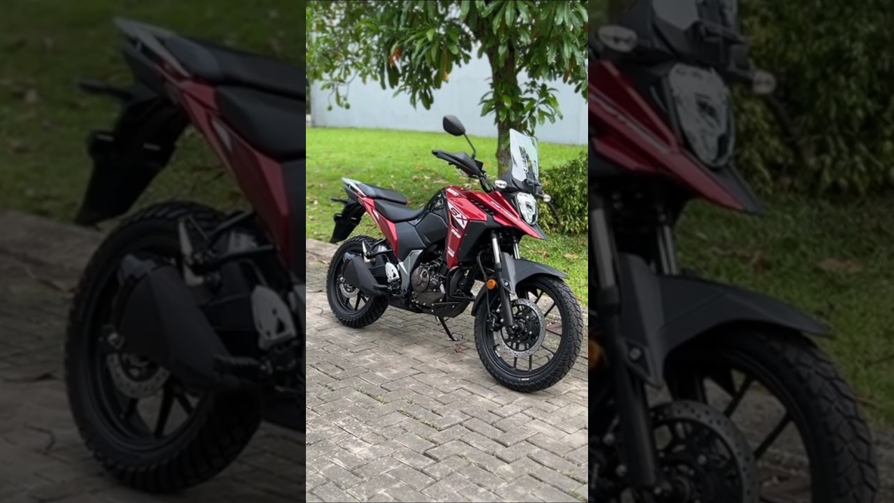 SUZUKI VSTROM 250 SX EXCEPTIONAL RED 2025