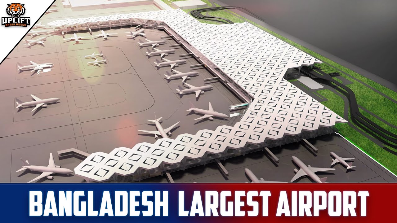 Hazrat Shahjalal International Airport In Bangladesh | Dhaka Airport 3rd Terminal Update