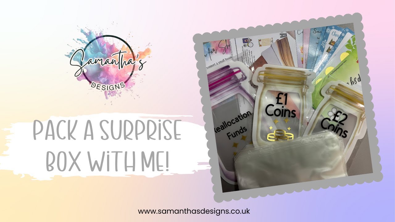 Pack a Surprise Box with Me!