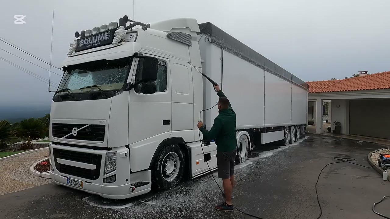 Touchless Truckwash with Nerta