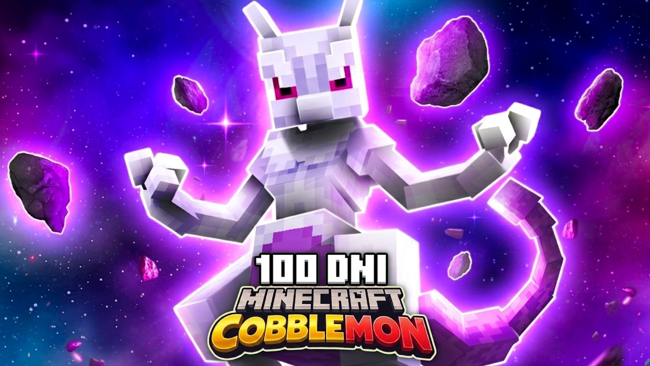Spędziłem 100 dni jako TRENER KANTO w Cobblemon! (Minecraft Pok&eacute;mon)