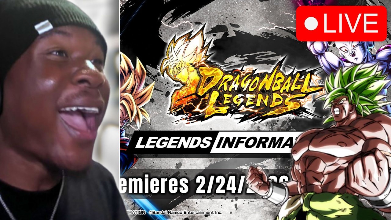 🔴NEW LEGEND UNIT REVEAL LIVE REACTION?! DBS BROLY OR BEERUS! (DRAGON BALL LEGENDS)