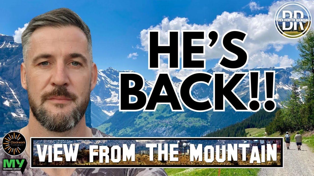 🎙️⛰️ VIEW FROM THE MOUNTAIN! ⛰️🎙️