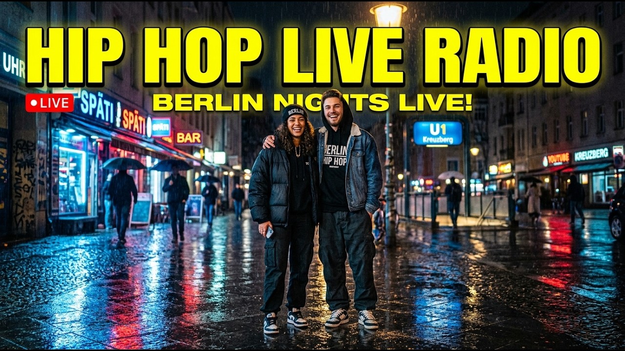 🔥 LIVE Rap & RnB Vibes – Hip Hop Radio für Berlin Nights