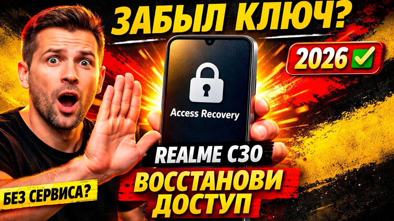 Realme c30 сброс гугл аккаунта пароля frp bypass