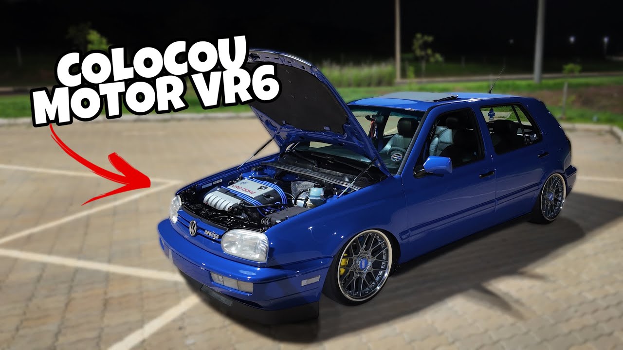 ELE INVESTIU MAIS DE 100 MIL REAIS NO GOLF VR6 