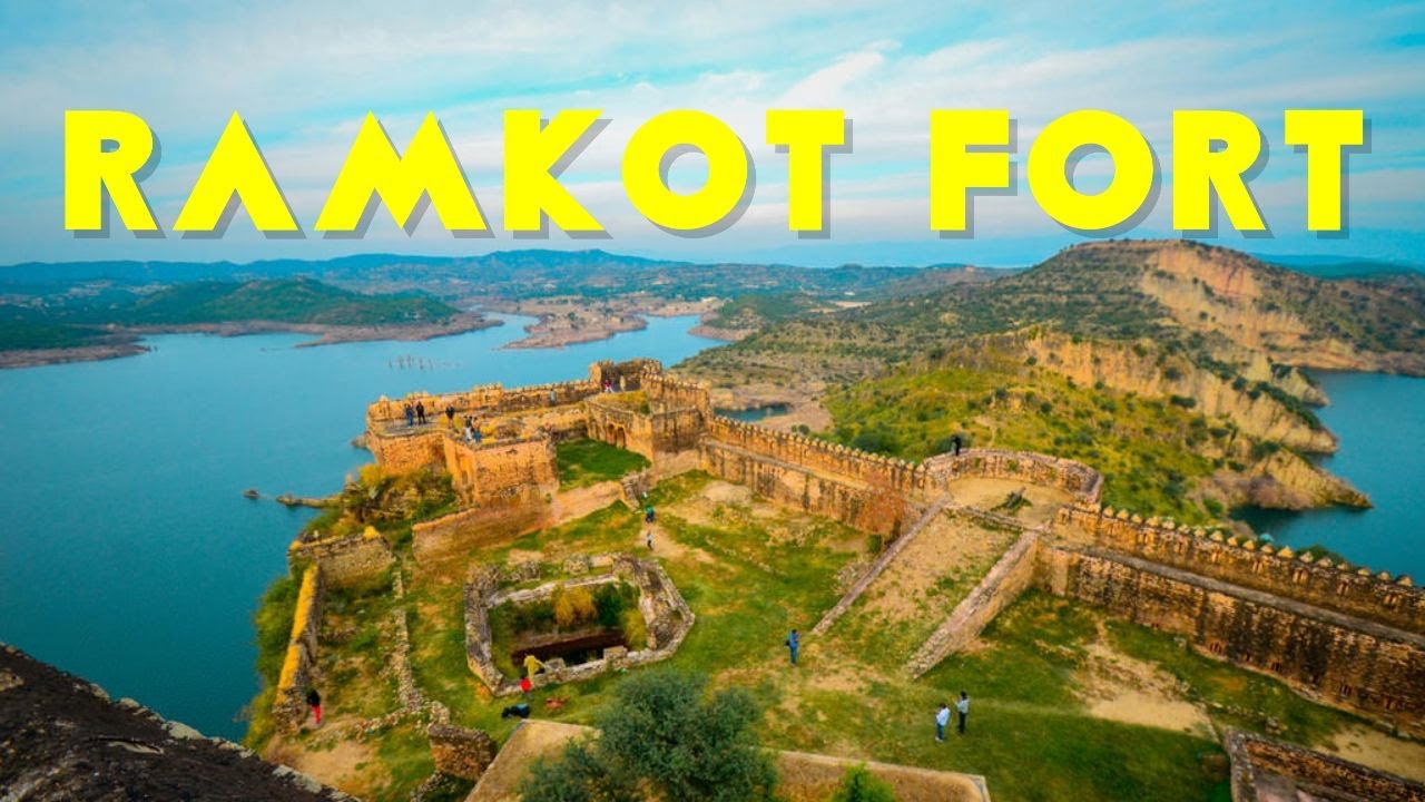 RAMKOT FORT IN MANGLA DAM | 900 YEAR'S OLD CASTLE | PAKISTAN