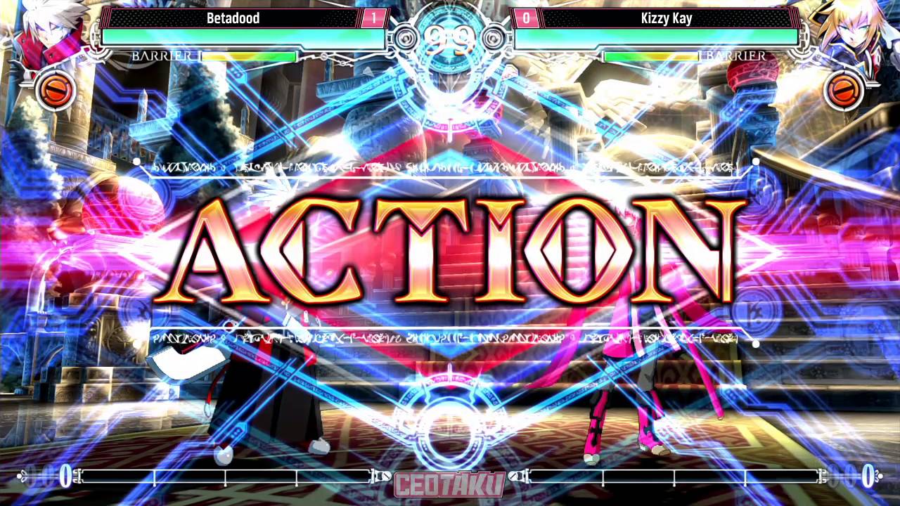 CEOtaku 2016 BlazBlue Central Fiction Top 8  Betadood vs Kizzy Kay