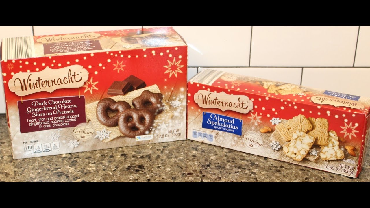 Winternacht: Dark Chocolate Gingerbread Hearts, Stars & Pretzels and Almond Spekulatius Review