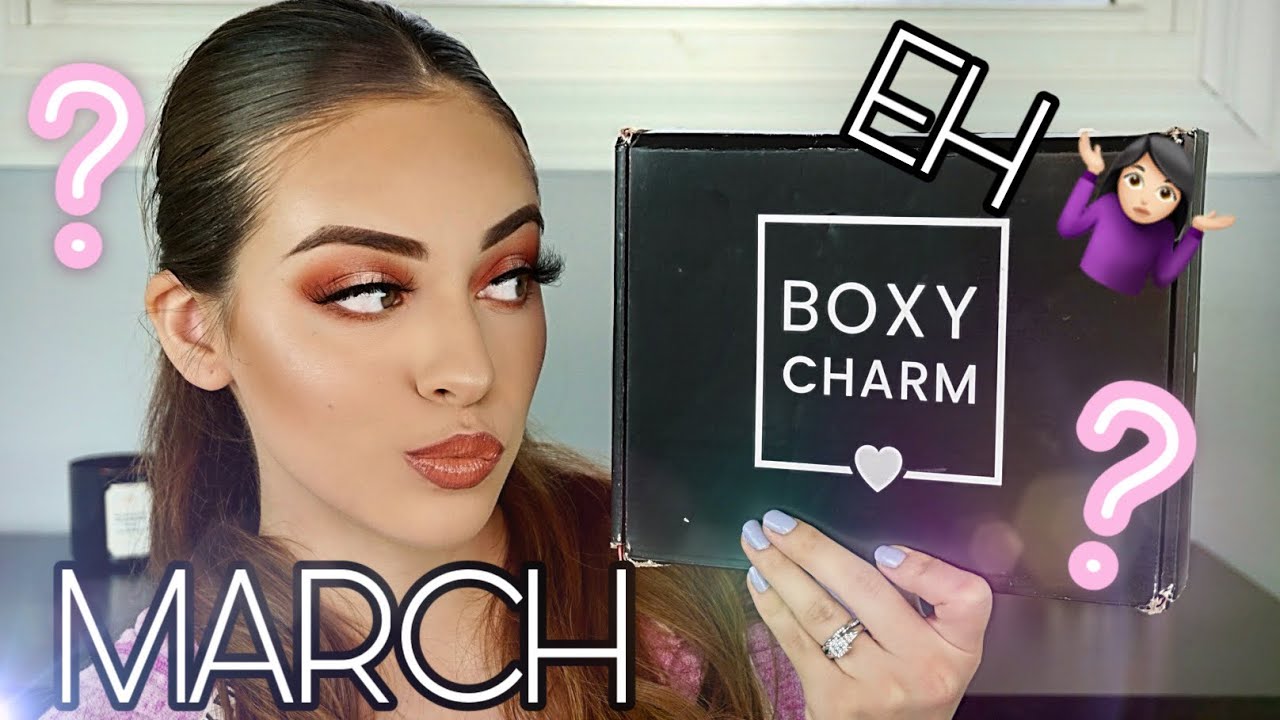 MARCH BOXYCHARM 2020 UNBOXING | Worth It?! 🤷🏻&zwj;♀️| ILIANASVANITY