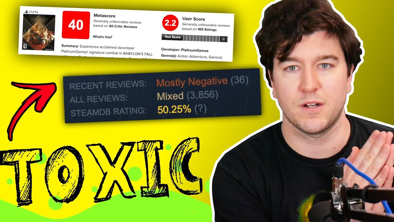 Game review scores, toxicity, sneakers (Q&A)