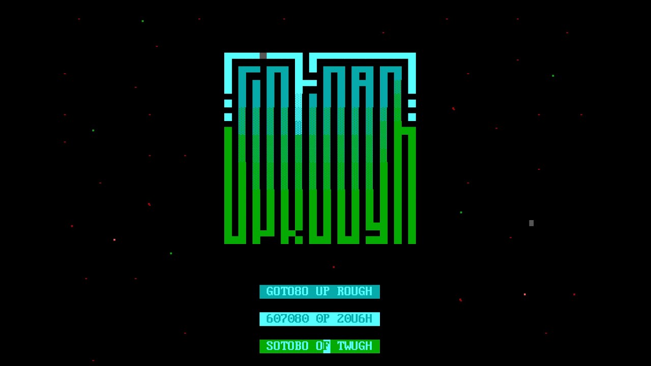 Demo ANSI conversion | goto80-goto437