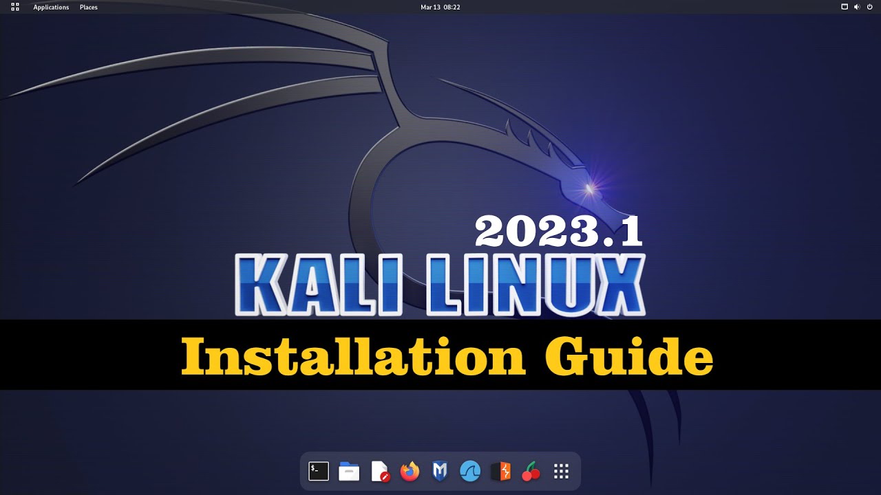 How to Install Kali Linux 2023.1 with Manual Partitions on a UEFI PC | Kali 2023.1 Install Guide