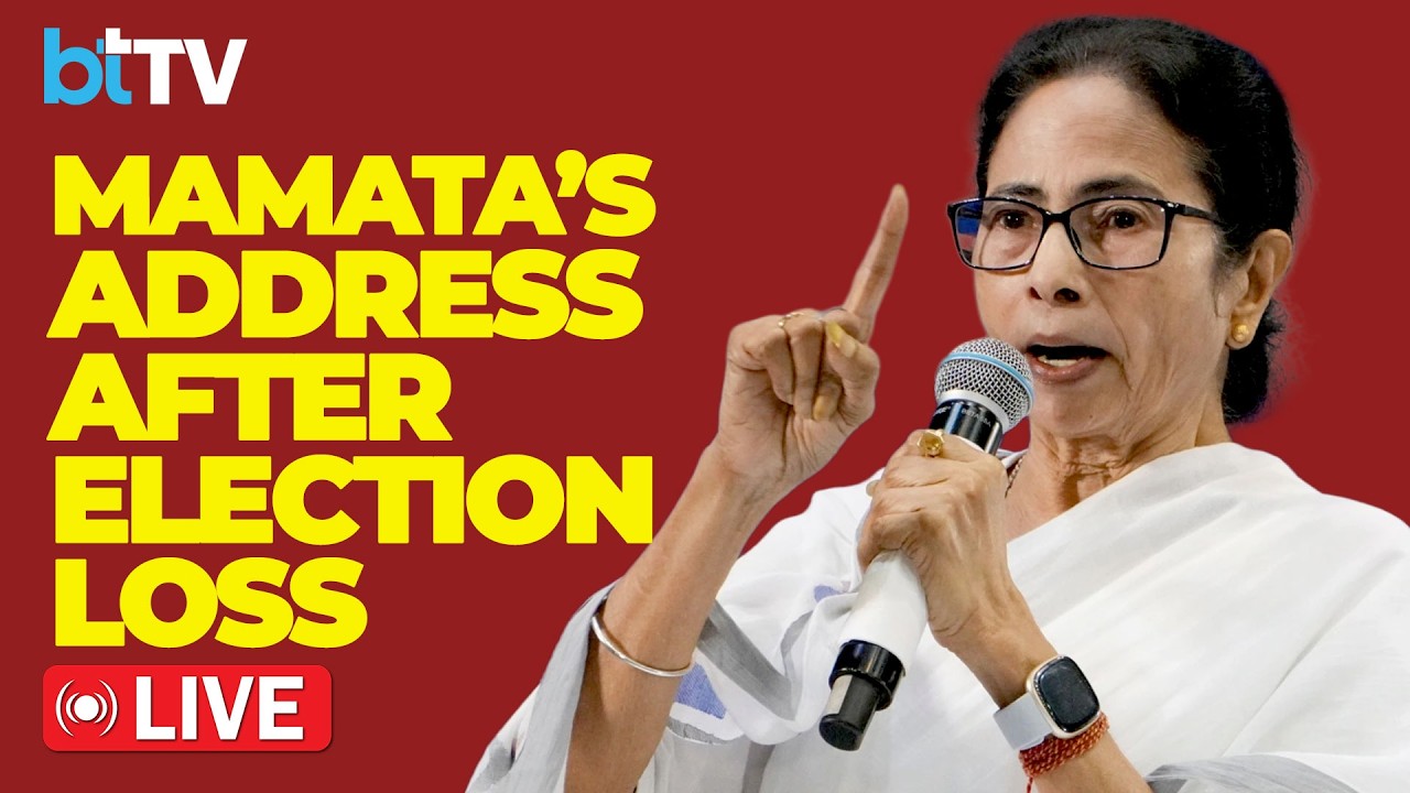 LIVE: Mamata Banerjee Addresses Media After Historic Loss | Will the TMC Supremo Resign?