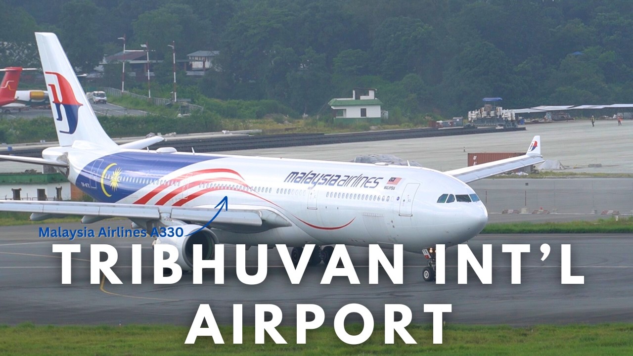 Dashain Rush Hour, Huge Traffic at Tribhuvan Int'l Airport | Plane Spotting