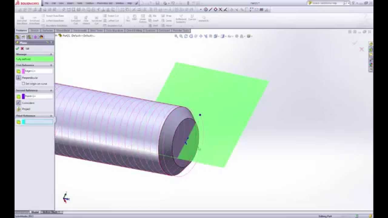 ISO metric threads made easy on Solidworks