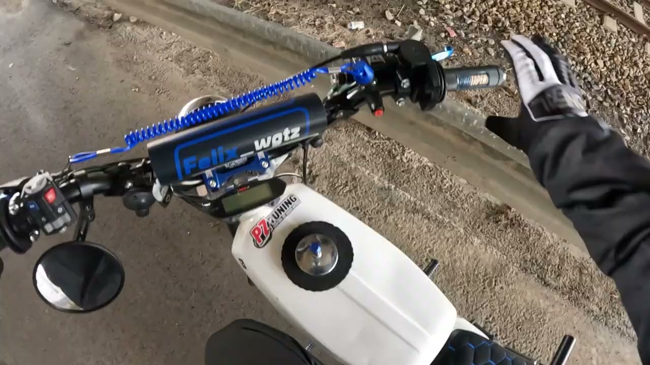 OKF mit den Jungs / Tuning Moped / Wheelies bei bestem Wetter