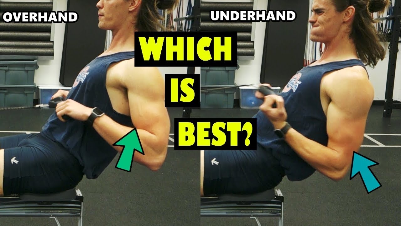 Rowing Machine: Underhand vs. Overhand Rowing