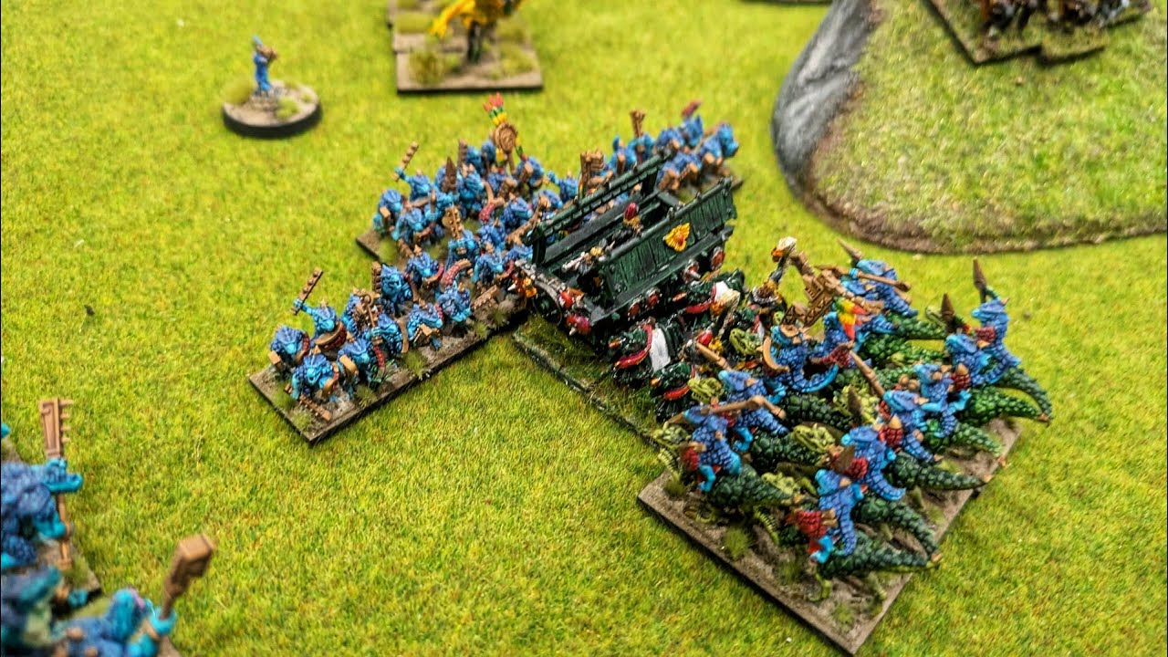 Warmaster Revolution: Kislev v. Lizardmen
