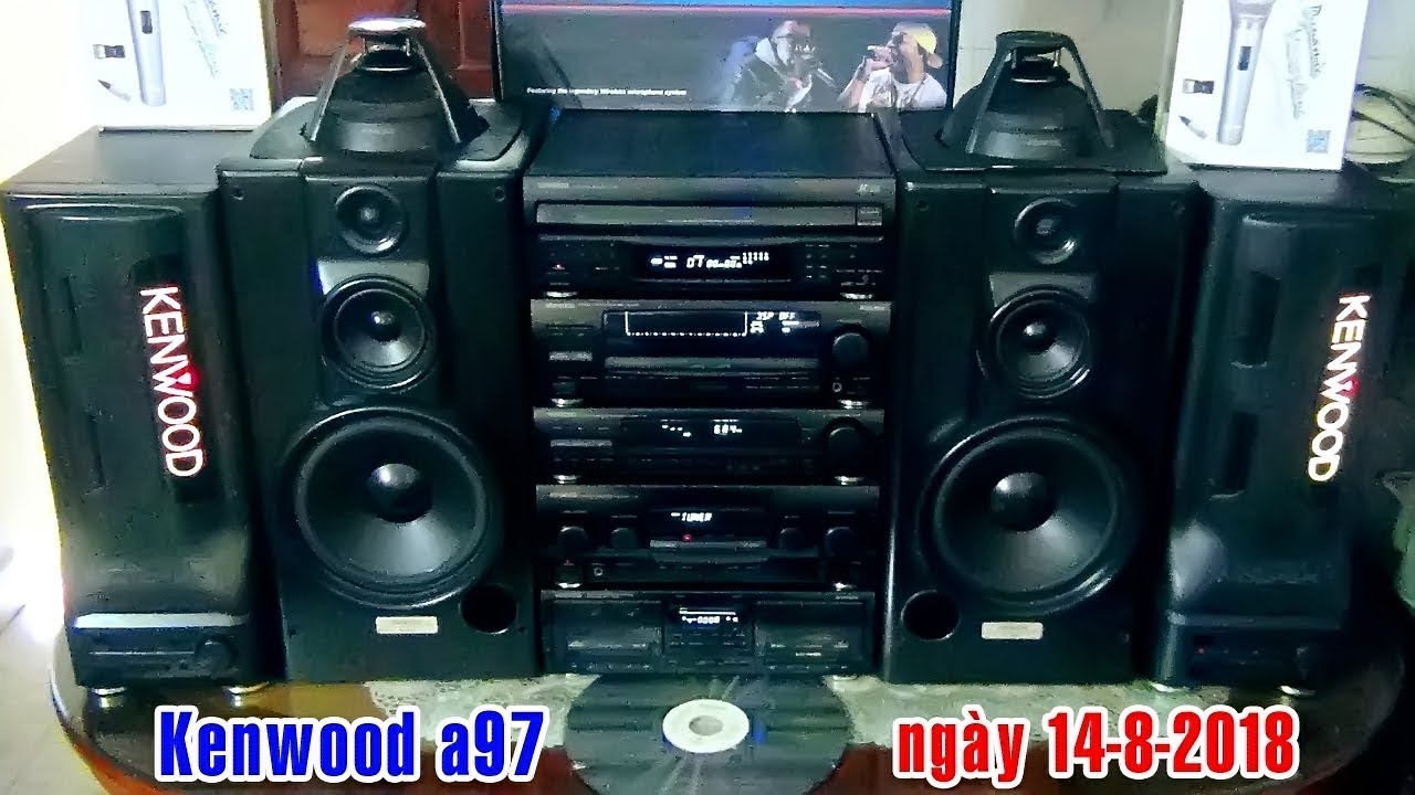 lại dàn kenwood a97 xách tay cực đẹp/ đầy đủ ngoại thất mới về / đang chờ ô tô đến đón