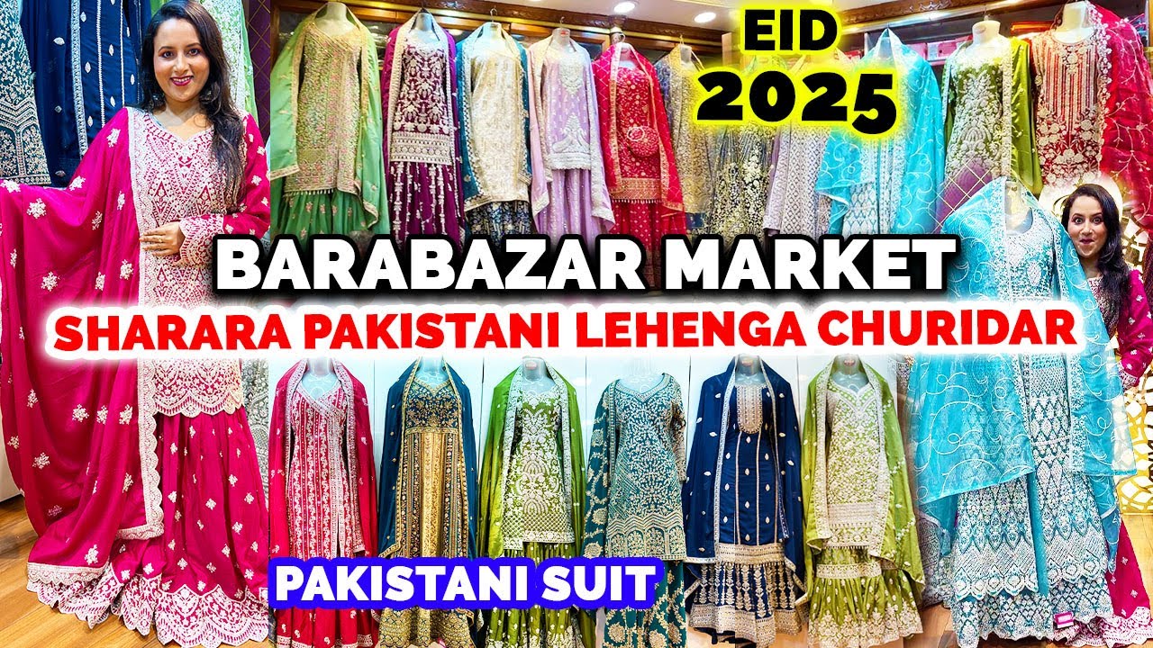 Barabazar Churidar Collection | Pakistani Suit in Kolkata | Best Shop for Pakistani Lehenga
