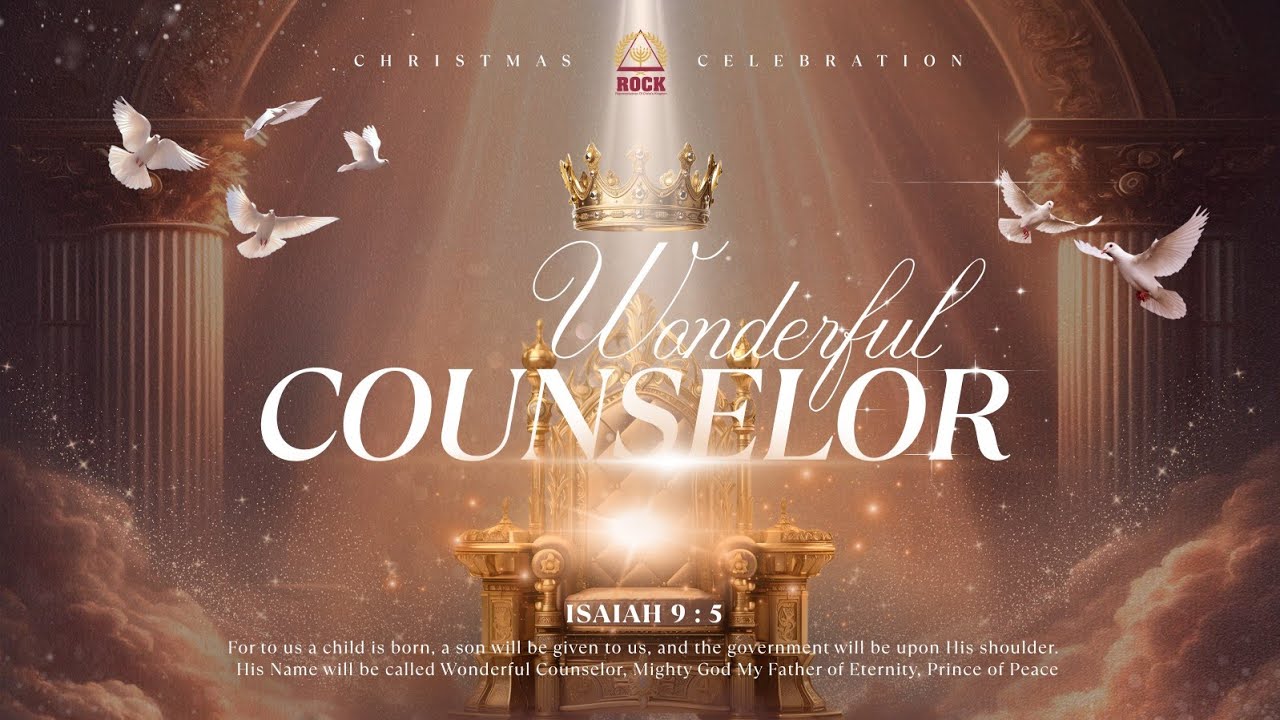 ROCK CHRISTMAS CELEBRATION ~ WONDERFUL COUNSELOR | Pdt. Timotius Arifin | with label orchestra