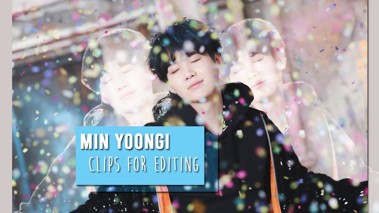 Yoongi clips #1 → for edits