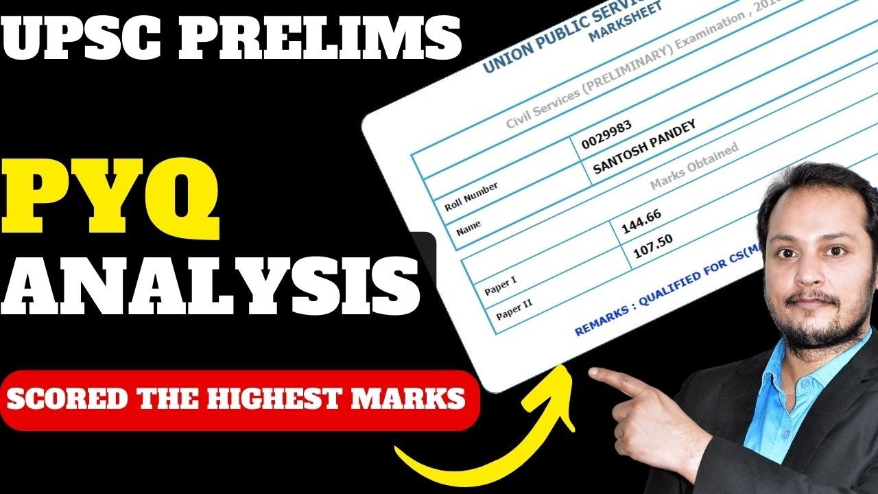 HOW TO ANALYSE UPSC PRELIMS PYQ