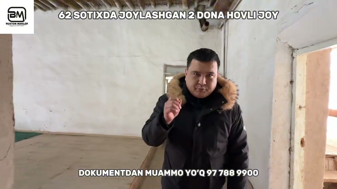 Ellikqal’a tumani Tozabog’ OFY da 62 sotixda joylashgan 2 dona hovli joy narxi kelishiladi 977889900