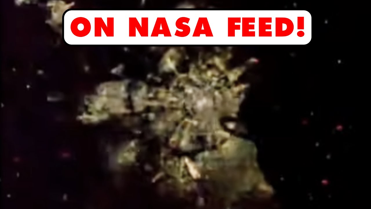 THE WEIRDEST THING ON NASA LIVE FEED!