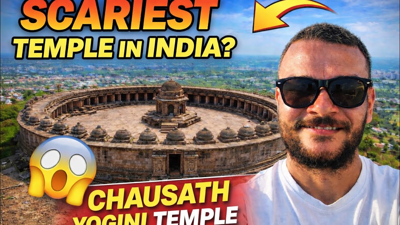 India’s Scariest Temple? 😱 | Chausath Yogini Temple Jabalpur Vlog!