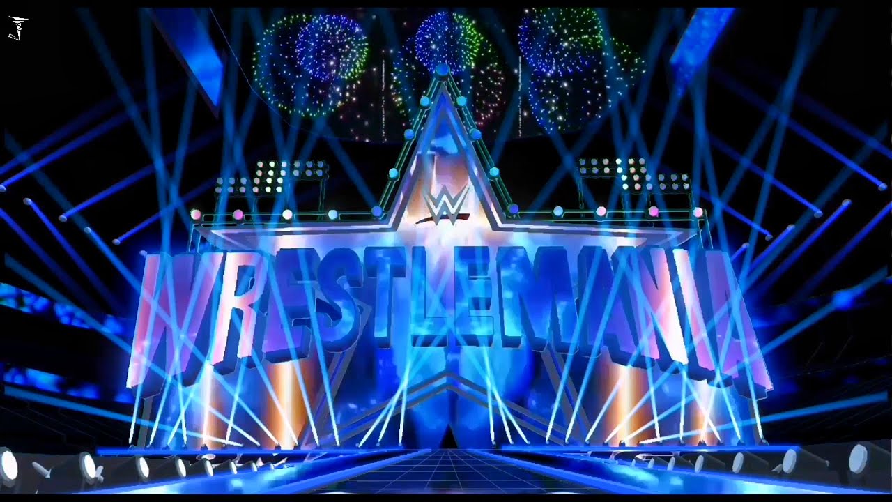 Wrestlemania 38 Stage concept : Roman Reigns Vs Mystery Opponent?? | Entrances and Pyro | Animation