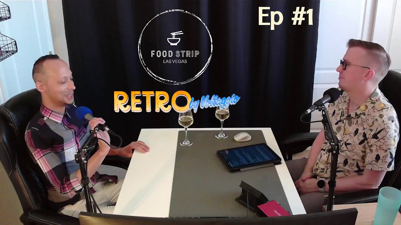 Is Retro by Voltaggio really retro? or worth it? | Episode 1 FoodStrip Podcast